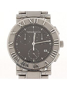 Tiffany & Co. Tiffany &amp; Co. Atlas Chronograph Z0002.32.10A11A00A Stainless Steel Quartz Watch (view 1)