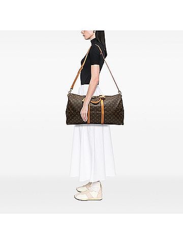 Louis Vuitton Monogram Keepall Bandouliere 55 (view 2)