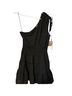 Taylor 100% Polyester Solid Black Cocktail Dress Size 14 - photo 7