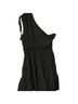 Taylor 100% Polyester Solid Black Cocktail Dress Size 14 - photo 4