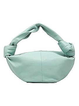 Bottega Veneta Bottega Veneta Double Knot Mini Handbag, Blue Leather, Women's. (view 1)
