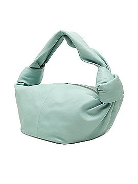 Bottega Veneta Bottega Veneta Double Knot Mini Handbag, Blue Leather, Women's. (view 2)