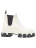 Prada 100% Patent Leather White Prada Monolith sole platform ankle boot Size EU 36 - photo 1