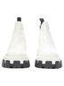 Prada 100% Patent Leather White Prada Monolith sole platform ankle boot Size EU 36 - photo 3