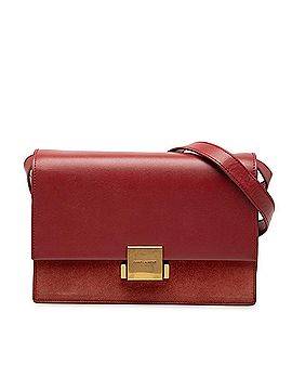 Saint Laurent Saint Laurent Belchasse Crossbody Shoulder Bag PLB482044 Red Leather Suede Women's SAINT LAURENT (view 1)