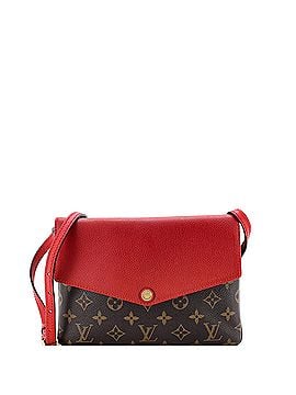 Louis Vuitton Twice Handbag Monogram Canvas and Leather (view 1)