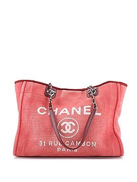 Chanel Deauville Tote Canvas Small (view 1)