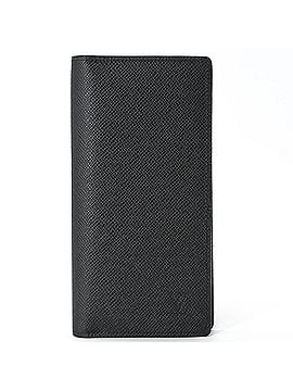 Louis Vuitton LOUIS VUITTON Taiga Portefeuille Long Wallet, Black, M30541 (view 2)