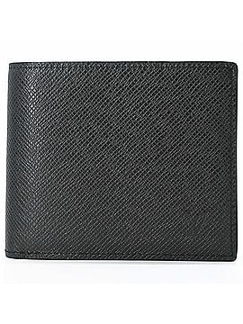 Louis Vuitton LOUIS VUITTON Louis Vuitton Portefeuille Amerigo NM Bi-fold Wallet Taiga Leather Men's Black M62045 IC Chip (view 2)