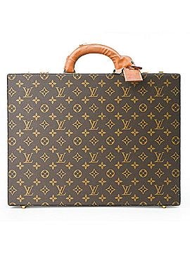 Louis Vuitton LOUIS VUITTON Louis Vuitton Crusher Monogram Attache Case President Men's Brown M53124 (view 1)