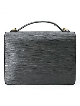 Louis Vuitton LOUIS VUITTON Monceau 28 Handbag, Black Epi Leather, M52122 (view 2)