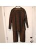 Label Print Gold Black Jumpsuit Size L - photo 6