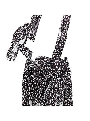 Comme des Garçons Comme Des Garcons graffiti knotted rope pinafore skirt (view 2)