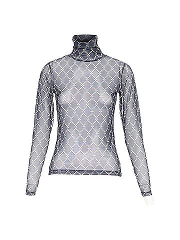 Dries Van Noten Dries Van Noten pearl diamond print top (view 1)