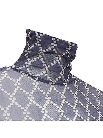 Dries Van Noten Dries Van Noten pearl diamond print top (view 2)