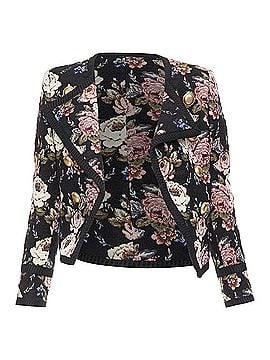 Saint Laurent Saint Laurent floral jacquard officer jacket (view 1)