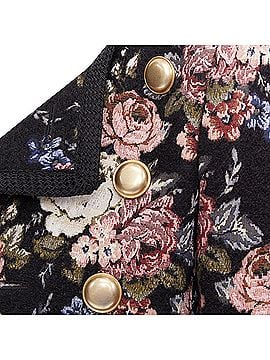 Saint Laurent Saint Laurent floral jacquard officer jacket (view 2)