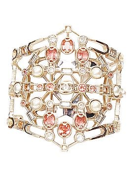 Chanel Chanel crystal pearl medallion bangle (view 1)