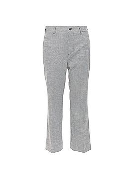 Balenciaga Balenciaga houndstooth pleated cropped pants (view 1)