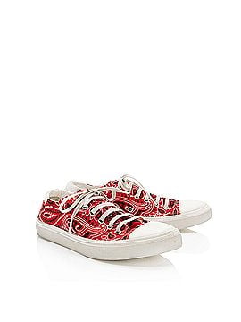 Saint Laurent Saint Laurent Canvas Bedford Low Top Sneakers (view 2)