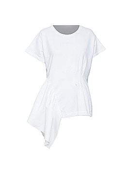 Dries Van Noten Dries Van Noten cotton ruffle peplum tshirt (view 1)