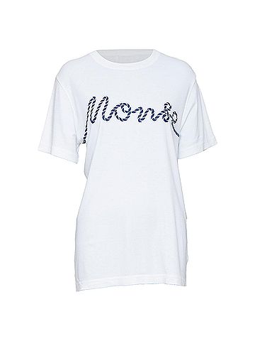Monse Monse Cursive Rope logo print tshirt (view 1)