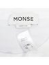 Monse 100% Cotton Black Monse Cursive Rope logo print tshirt Size S - photo 7