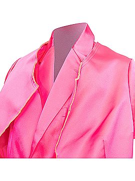 Comme des Garçons Comme Des Garcons structured satin layered coat (view 2)