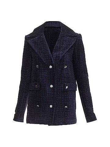 The Row The Row velvet double breasted coat (view 1)