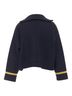 Céline 100% Wool Blue Celine wool gold trim Triomphe sailor pullover Size XL - photo 5