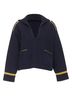 Céline 100% Wool Blue Celine wool gold trim Triomphe sailor pullover Size XL - photo 8