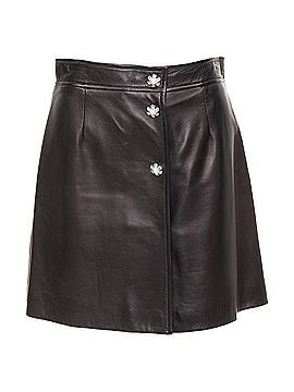 Miu Miu Miu Miu pearl floral button skirt (view 1)