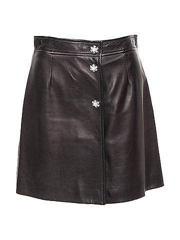 Miu Miu Miu Miu pearl floral button skirt (view 1)