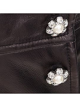 Miu Miu Miu Miu pearl floral button skirt (view 2)