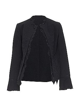 Comme des Garçons Comme Des Garcons lace mousseline cropped jacket (view 1)