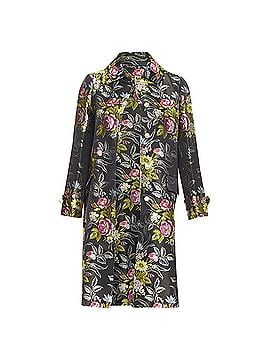 Gucci Gucci Runway silk floral jacquard evening coat (view 1)
