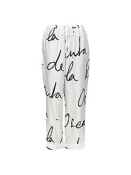 Oscar De La Renta Oscar De La Renta silk graffiti tapered pants (view 1)