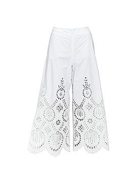 Mario Valentino Valentino cotton floral broderie sangallo pants (view 1)