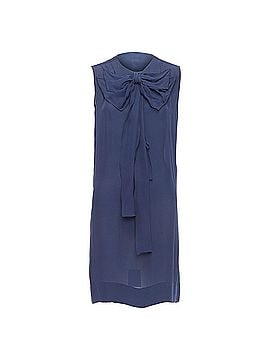 Stella McCartney Stella McCartney silk bow neck shift dress (view 1)