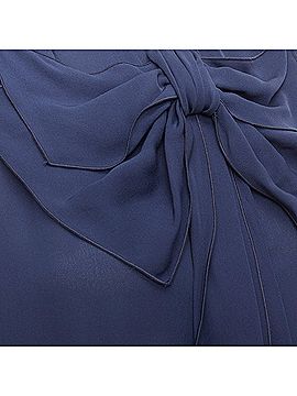 Stella McCartney Stella McCartney silk bow neck shift dress (view 2)