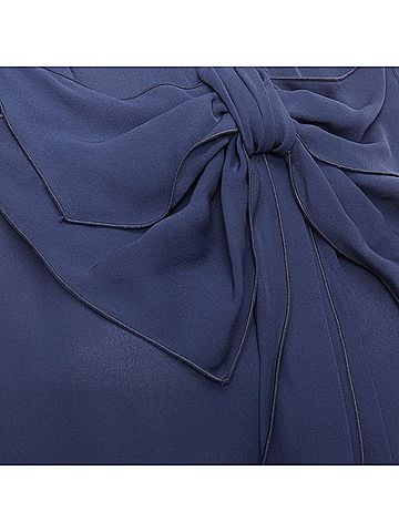 Stella McCartney Stella McCartney silk bow neck shift dress (view 2)