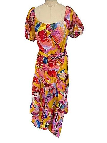 FARM Rio Neon Mccaw Casual Dress (view 1)
