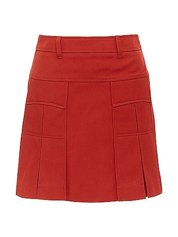 Prada Prada utility pocket pleated mini skirt (view 2)