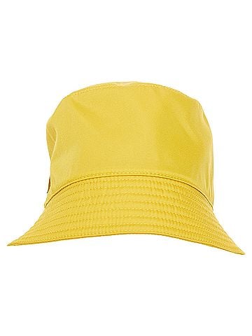 Prada Prada Re-Nylon logo plague bucket hat (view 2)
