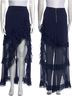 Alice + Olivia 100% Polyester Blue Formal Skirt Size 12 - photo 3