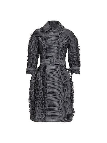Burberry Burberry Prorsum Runway silk ruffle trench (view 1)