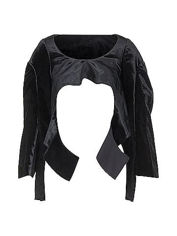 Comme des Garçons Comme Des Garcons velvet multi sleeves cut out top (view 1)