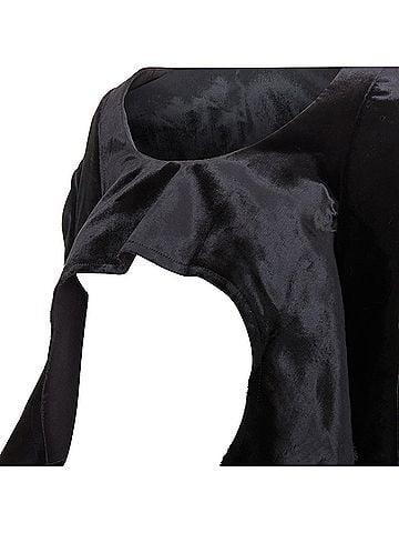 Comme des Garçons Comme Des Garcons velvet multi sleeves cut out top (view 2)