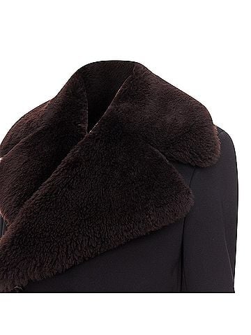 Bottega Veneta Bottega Veneta Daniel Lee wool shearling coat (view 2)
