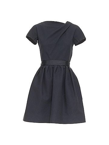 Victoria Beckham Victoria Beckham Dress N91 crepe belted dress (view 1)